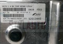 centralita de motor alfa romeo mito 52013995 BC.0116764.E