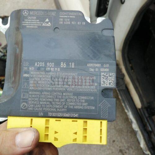 centralita de airbags mercedes w205 a2059008618 a2c92704001