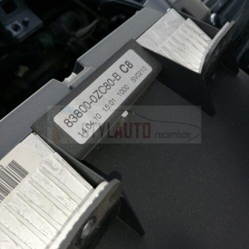 cuadro de relojes toyota auris 1.4 d4d 83800-0zc80 838000zc80