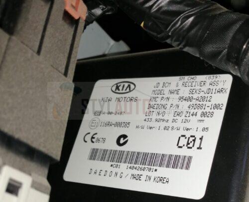 95400A2012 Modulo electronico KIA CEE D 1.4 CRDi 2015 83700A2000 5 2421353