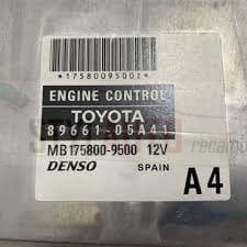 centralita motor toyota avensis 8966105A41 | 89661-05a41 MB1758009500