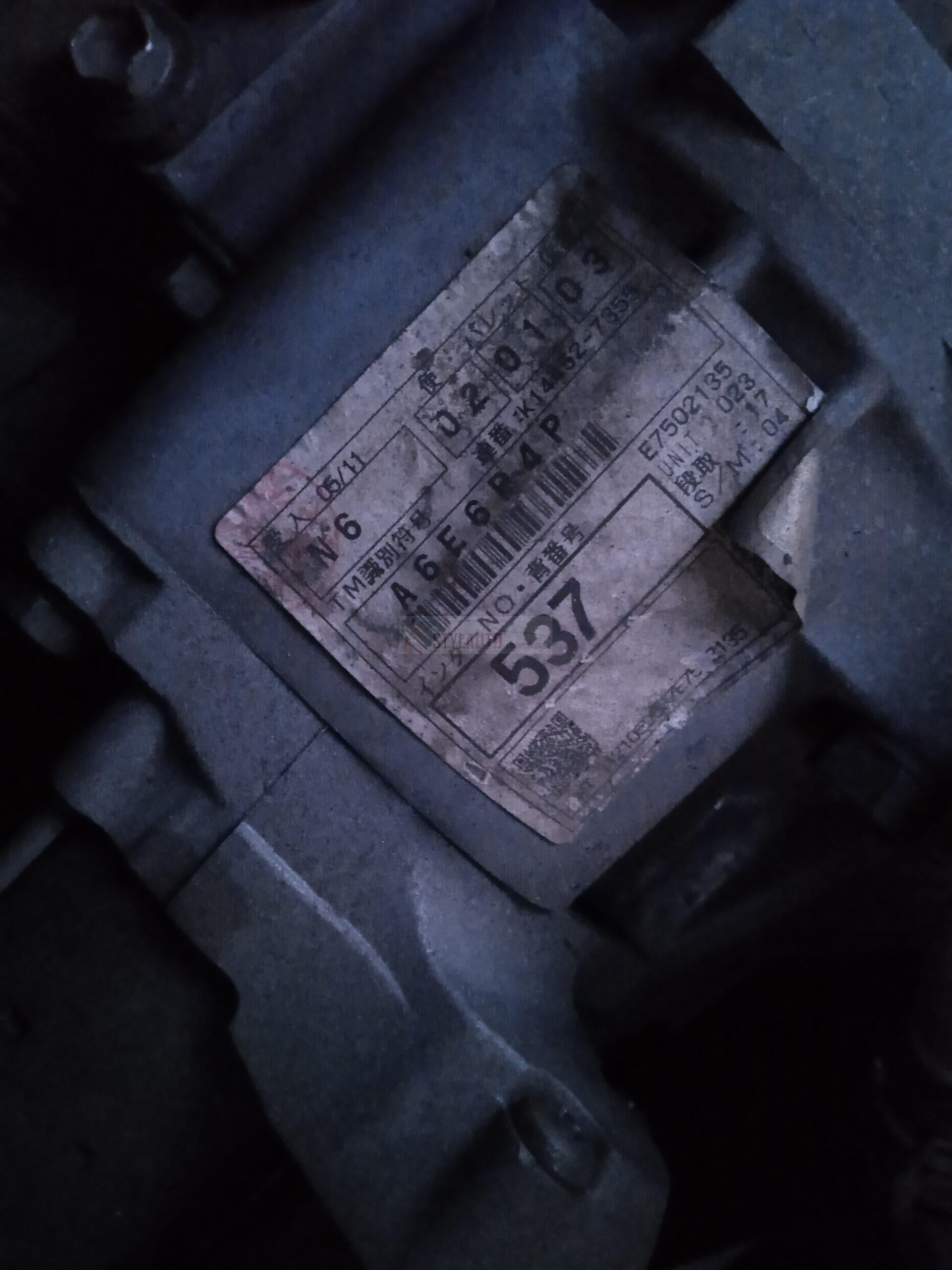 Caja De Cambios Manual. TOYOTA RAV 4 III (_A3_) | 05 - 13. 4X4 | / | A6E6P4P