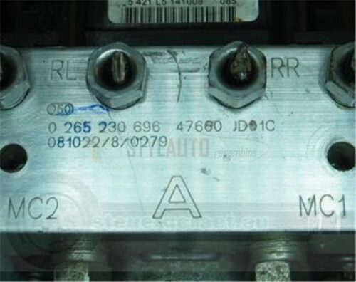 ABS NISSAN QASHQAI 0265230696 47660 JD01