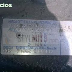 MOTOR HONDA ACCORD 1.8 136CV TIPO  F18B2