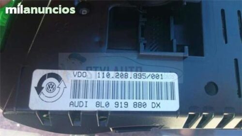 CUADRO RELOJES AUDI A3 8L0919880DX - Imagen 2