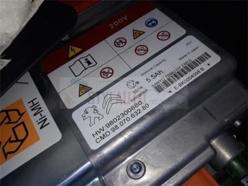 BATERIA PEUGEOT 3008 HIBRIDO 9802300880