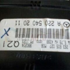 CUADRO MERCEDES CLASE S W220 A2205402011