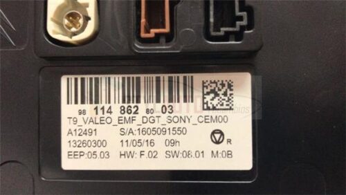 PANTALLA NAVEGACION CITROEN C4 981148628 - Imagen 2