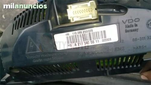 CUADRO MERCEDES W211 A2115405611 - Imagen 2