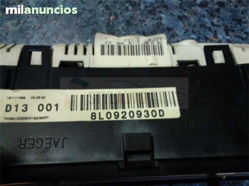 CUADRO DE RELOJES AUDI A3 8L0920930D