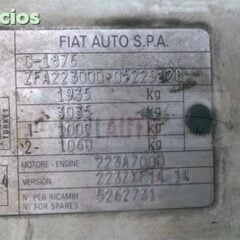 MOTOR FIAT DOBLO 1.9 JTD 105CV 223A7000