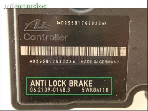 BOMBA ABS OPEL AGILA 84E0 BE 2WD / ATE - Imagen 3