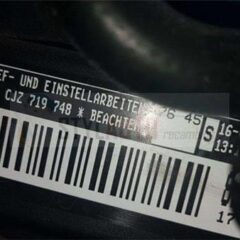 MOTOR VW GOLF 7 1.2 TSI TIPO CJZ C J Z