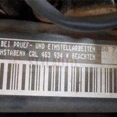 MOTOR VW PASSAT 2.0 TDI CRL C R L