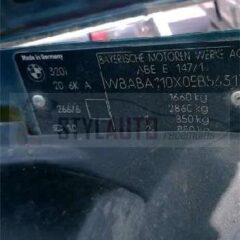 MOTOR BMW 320I E30 TIPO 206KA