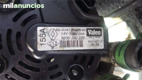 ALTERNADOR RENAULT SPACE 8200290220 - Imagen 2