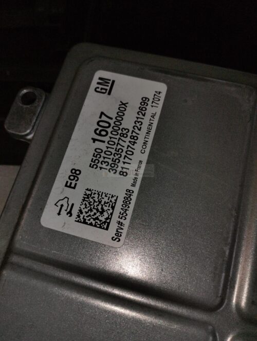 centralita motor opel astra j 1.6 cdti 55501607