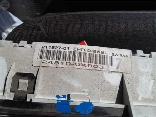 CUADRO RELOJES NISSAN TERRANO 2.7 - Imagen 2