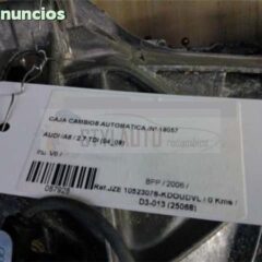 CAJA CAMBIOS AUDI A6 2.7 TDI TIPO JZE
