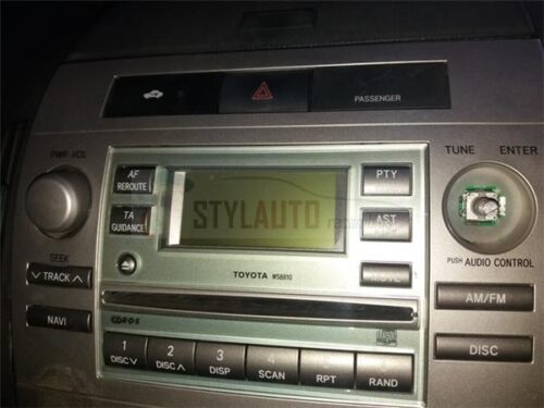 RADIO CD TOYOTA COROLLA VERSO W58810