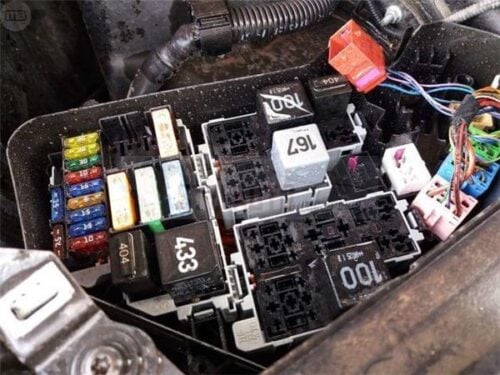 CAJA DE FUSIBLES PORSCHE CAYENNE S