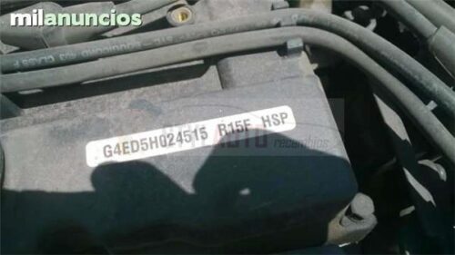 MOTOR COMPLETO HYUNDAI 1.6 TIPO G4ED - Imagen 2