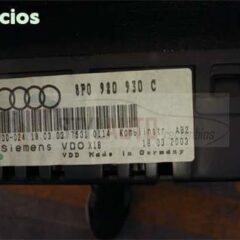 CUADRO DE RELOJES AUDI A3 TDI 8P0920930C