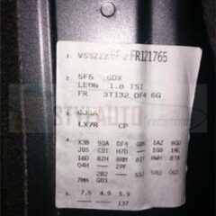 MOTOR SEAT LEON TFSI 2015 CJSA