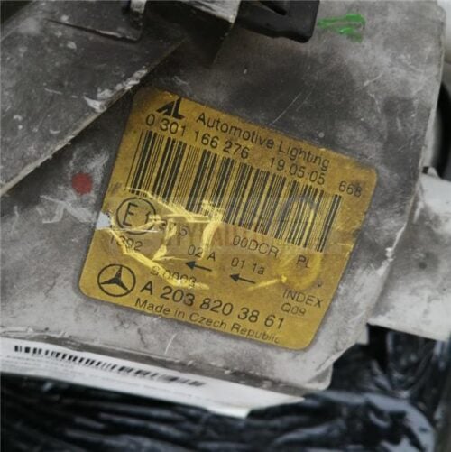 faro derecho xenon mercedes w203 a2038203861
