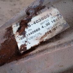diferencial trasero opel monterey 3.1 8971440660