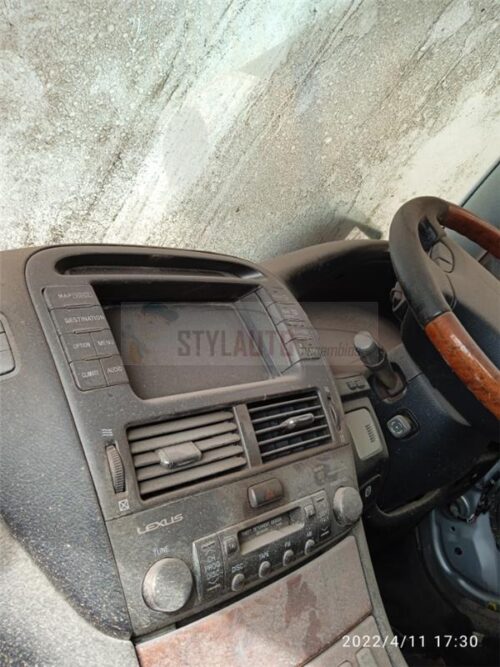 pantalla navegacion lexus gs300