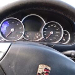 cuadro de relojes porsche cayenne turbo