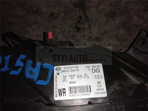 faro derecho led renault captur 26010724 - Imagen 2