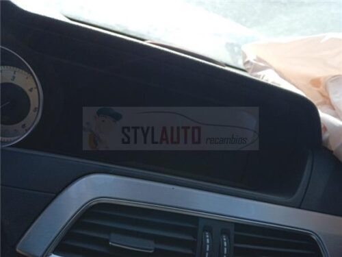 pantalla navegacion mercedes c220 cdi w204 coupe