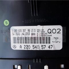 cuadro mandos mb w220 a2205405747