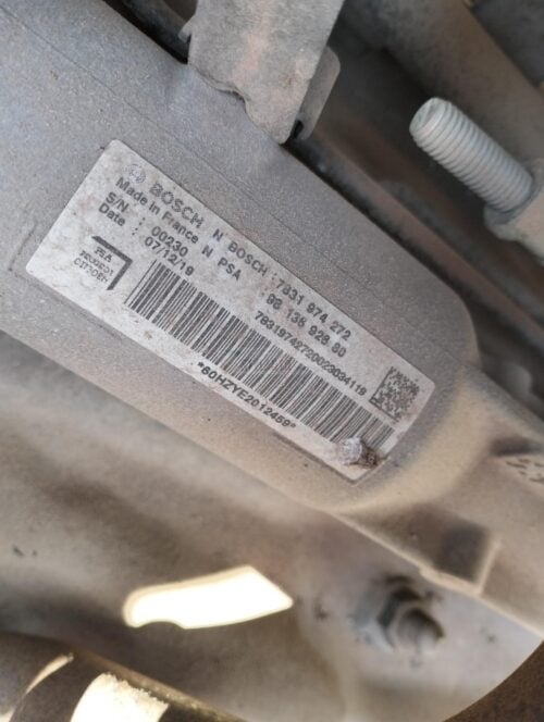 CREMALLERA DIRECCION PEUGEOT EXPERT 9813692680 , 7831974272