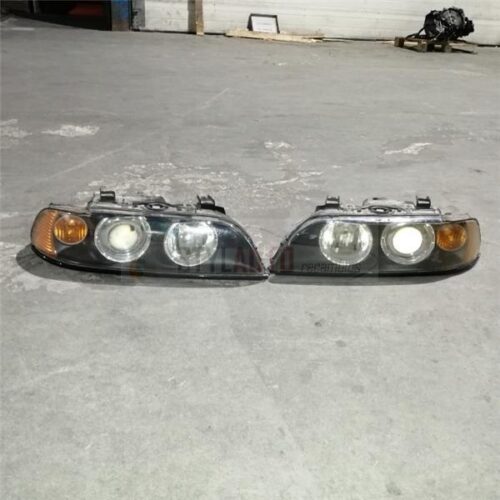 pareja faros ojos angel bmw 530d e39