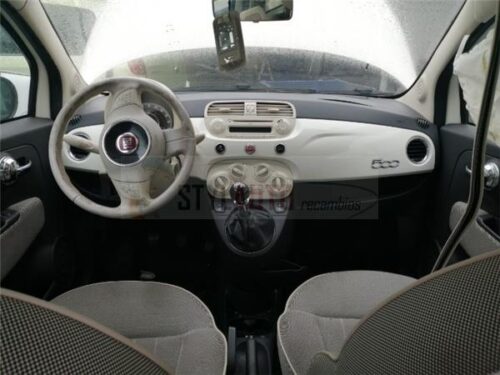 kit de airbags fiat 500 beige