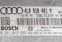 CENTRALITA Audi Q7 3.0 TDI 0281013689 0 281 013 689 4L0910401M 4L0 910 401