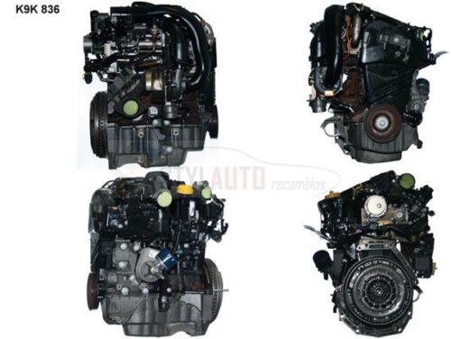 MOTOR RENAULT 3 1.5 DCI TIPO K9K836