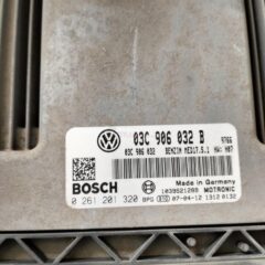 CENTRALITA DE MOTOR VW VOLKSWAGEN GOLF 1.4 TSI BOSCH 0261201320, 0 261 201 320, 03C906032B