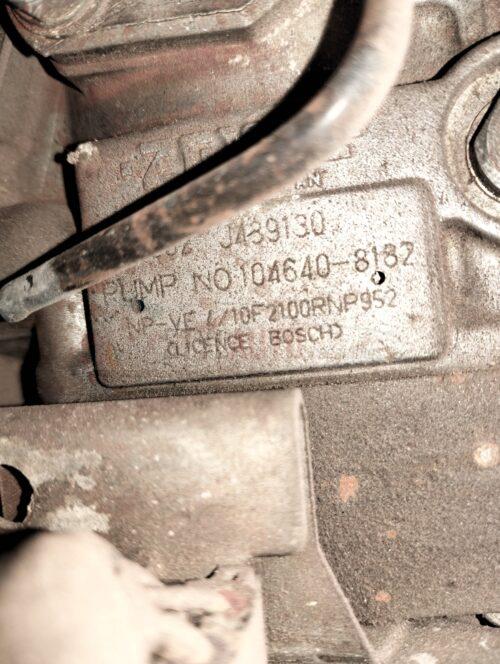 bomba inyectora mitsubishi montero 2.5 104640-8182 1046408182