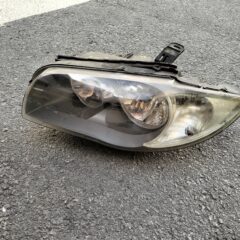 pareja de faros bmw 120d e87 cabrio alogenos