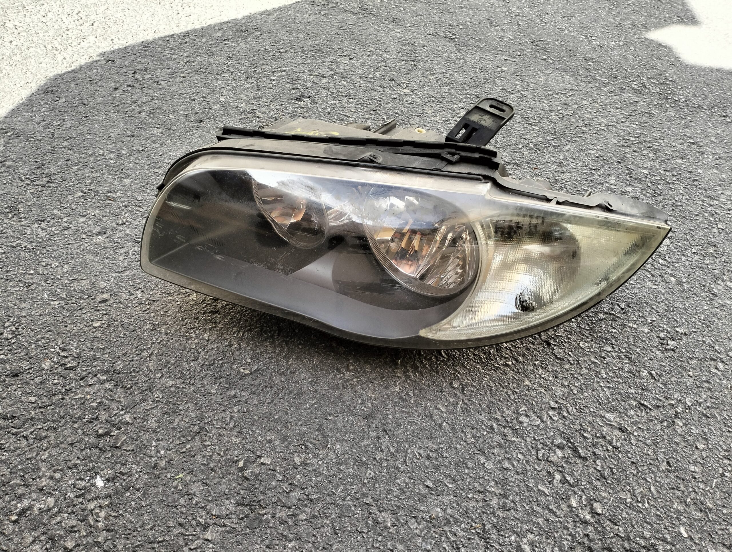 pareja de faros bmw 120d e87 cabrio alogenos - Imagen 2