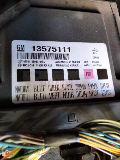 centralita confort opel astra j 13575111