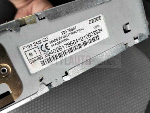 28178664 sistema audio radio cd para FIAT GRANDE PUNTO 1.3 D 2005 1834908