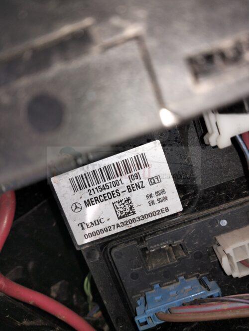 A2115457001 CAJA RELES FUSIBLES MERCEDES-BENZ CLASE E E 280 CDI 2005-2008