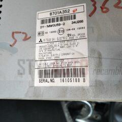 8701A352 SISTEMA AUDIO / RADIO CD / 8701A352 / 15874061 PARA MITSUBISHI ASX GA0