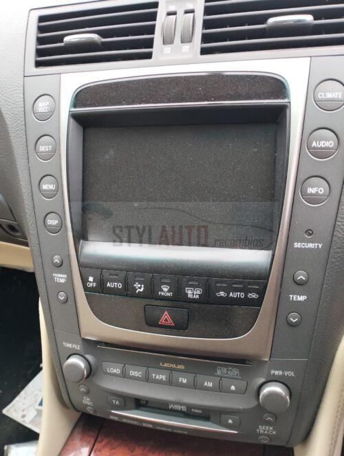 pantalla navegador navegacion lexus gs450h