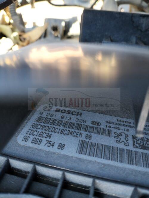 centralita motor uce para peugeot partner kombi 1.6 hdi fap 0281013329 1985115
